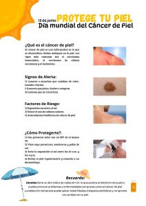 Jornadas de prevención del Cáncer de Piel